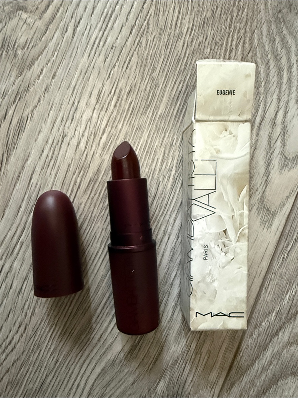 MAC Cosmetics Lipstick - Deep Burgundy (Eugenie)